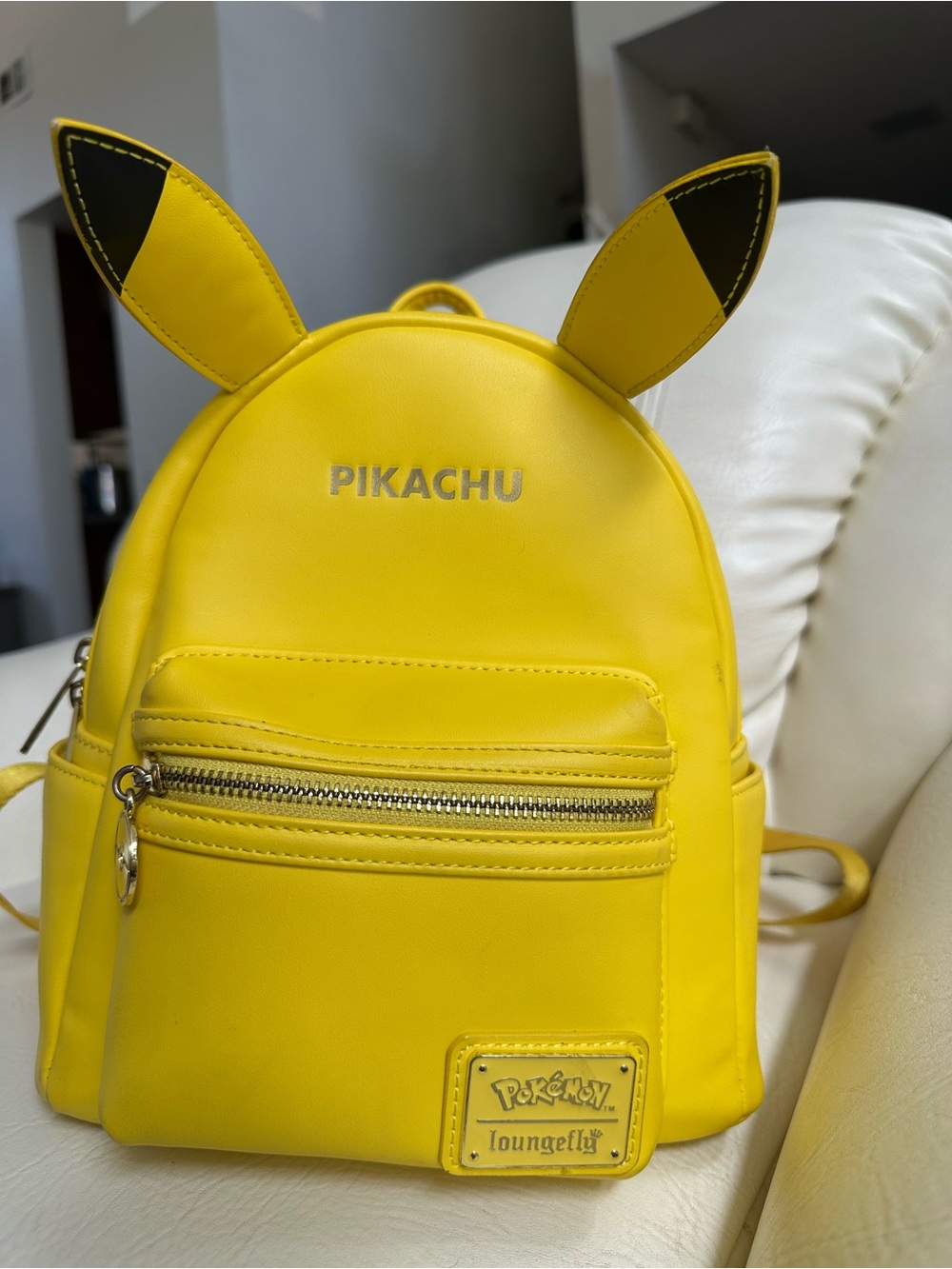 Yellow Kids Mini Backpack - Picture 2 of 8